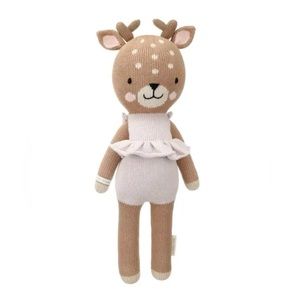 NWOT Cuddle + Kind Violet the Fawn 13”